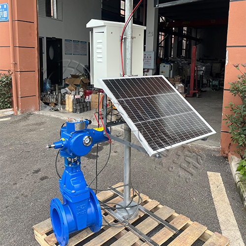 大宁皓久 Z945X-16Q免布线太阳能电动闸阀 农业灌溉 支持远程智能控制